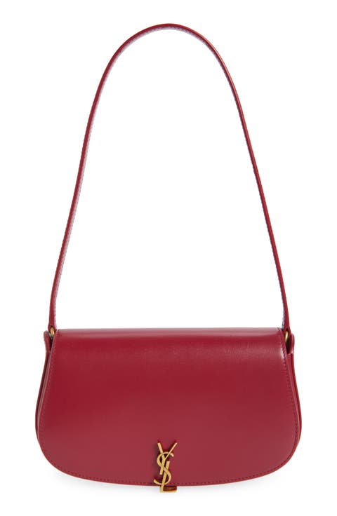Mini Cassandre Flap Leather Shoulder Bag