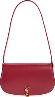 Saint Laurent Mini Cassandre Flap Leather Shoulder Bag