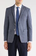 John Varvatos Striped Sport Coat