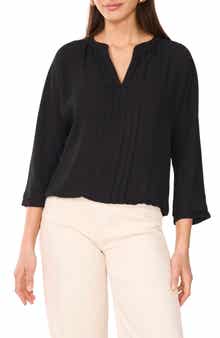Vince Camuto Pleated Panel Top