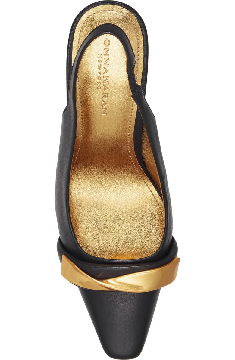 Donna Karan New York Sayer Slingback Pump, Alternate, color, Black
