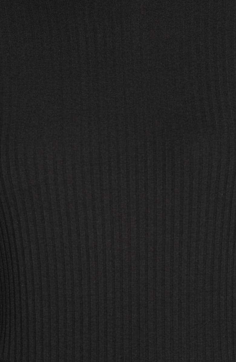 Bobeau Ribbbed Knit Crop Jumpsuit, Alternate, color, 