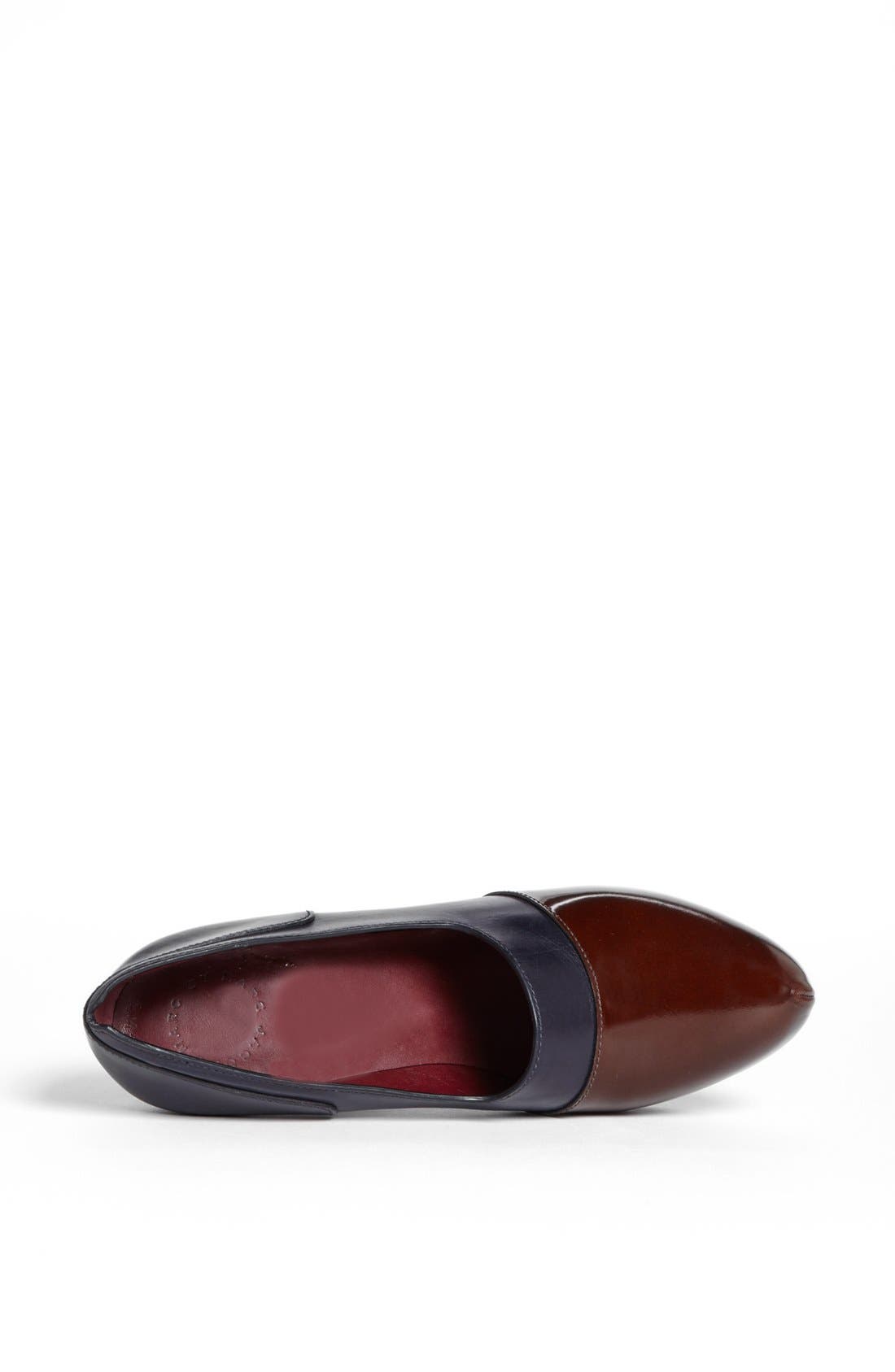 MARC BY MARC JACOBS 'Ultra High' Pump, Alternate, color, COGNAC/ NAVY
