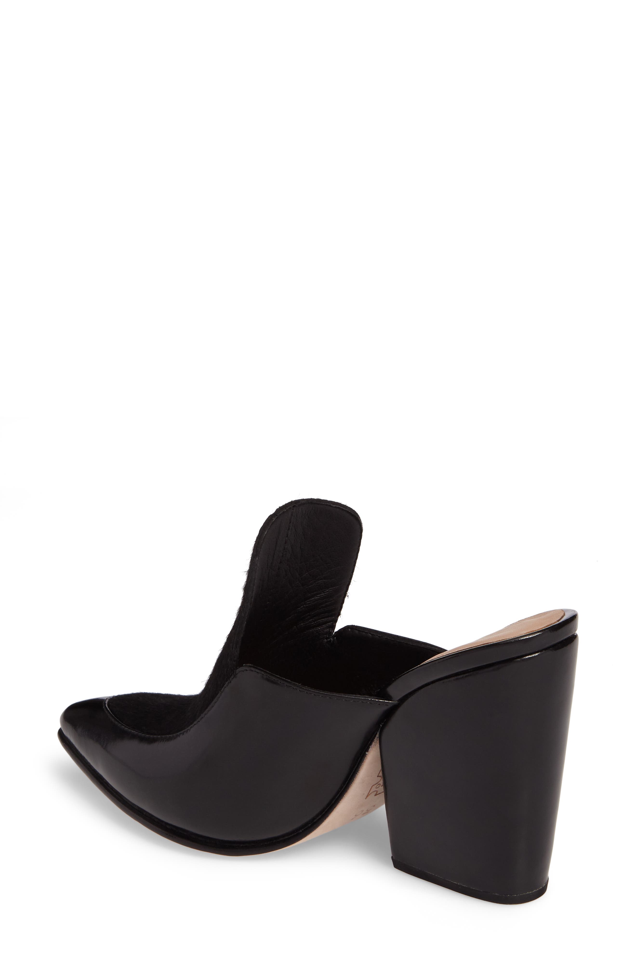 Huma Blanco Marietta Genuine Calf Hair Mule, Alternate, color, 