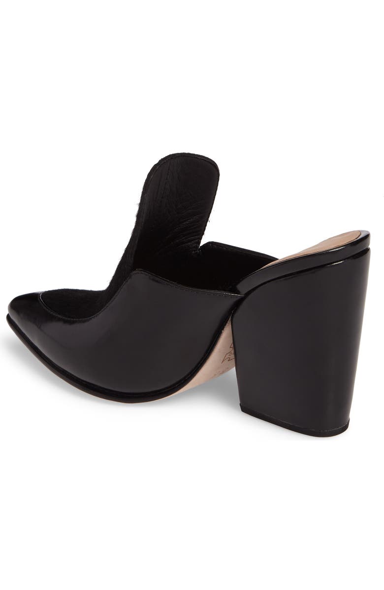 Huma Blanco Marietta Genuine Calf Hair Mule, Alternate, color,