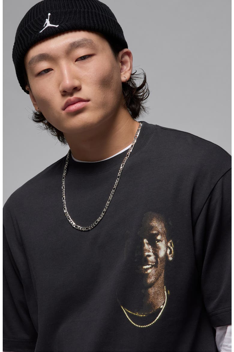 Statement 1985 Cotton Graphic T-Shirt, Alternate, color, OFF NOIR