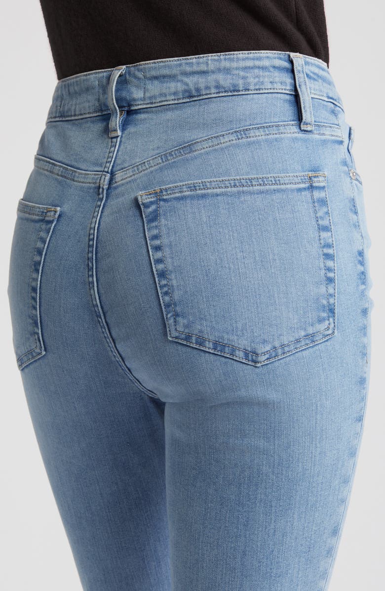 FRAME Le Mini Boot Split Hem Bootcut Jeans, Alternate, color, Babitz