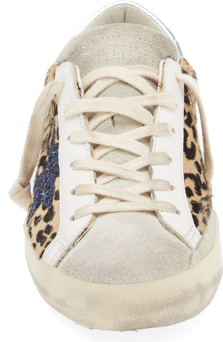 Golden Goose Super-Star Private Edition Genuine Calf Hair Sneaker, Alternate, color,