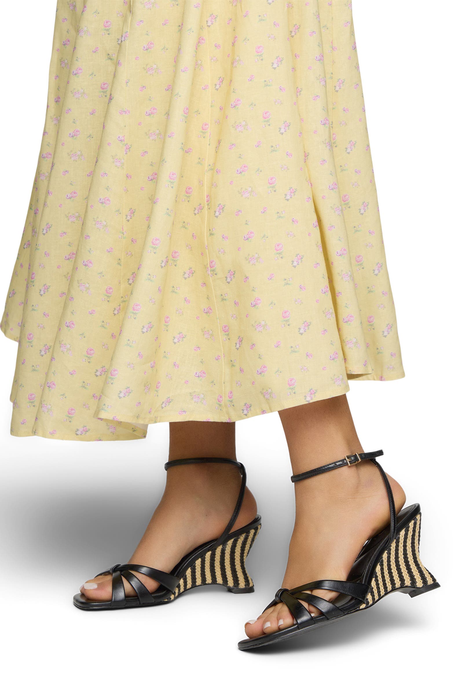 ALDO Ermanna Ankle Strap Wedge Sandal, Alternate, color, 