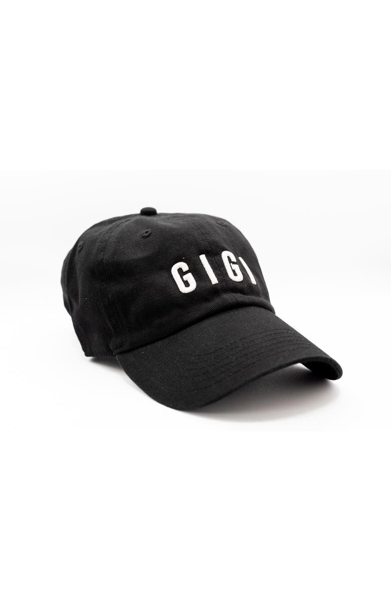 Rey To Z Gigi Baseball Hat, Alternate, color, Black