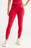 Zella Thrive Rib High Waist 7/8 Leggings