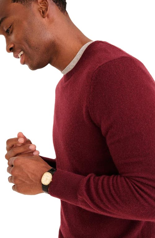 Naadam The Original Cashmere Sweater In Burgundy