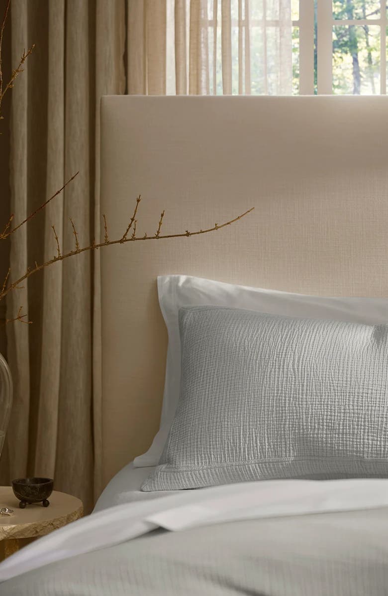 Boll & Branch Dream Duvet Cover & Shams Set, Alternate, color, Mist