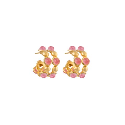 Mni Creole Double Earrings