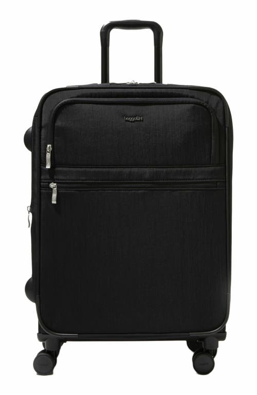 BAGGALLINI 26 in. Large Checked Luggage with Expansion in Black  product