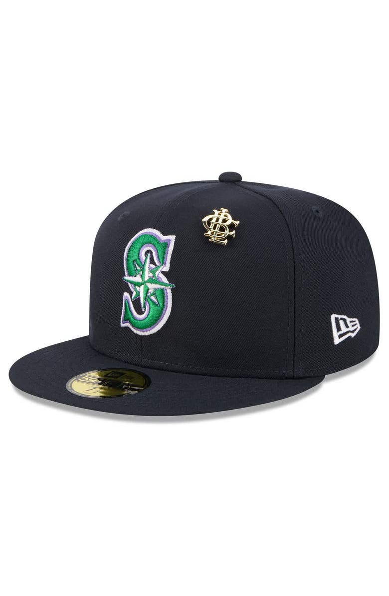 New Era Men's New Era  Navy Seattle Mariners 2025 Big League Chew 59FIFTY Fitted Hat, Alternate, color, 