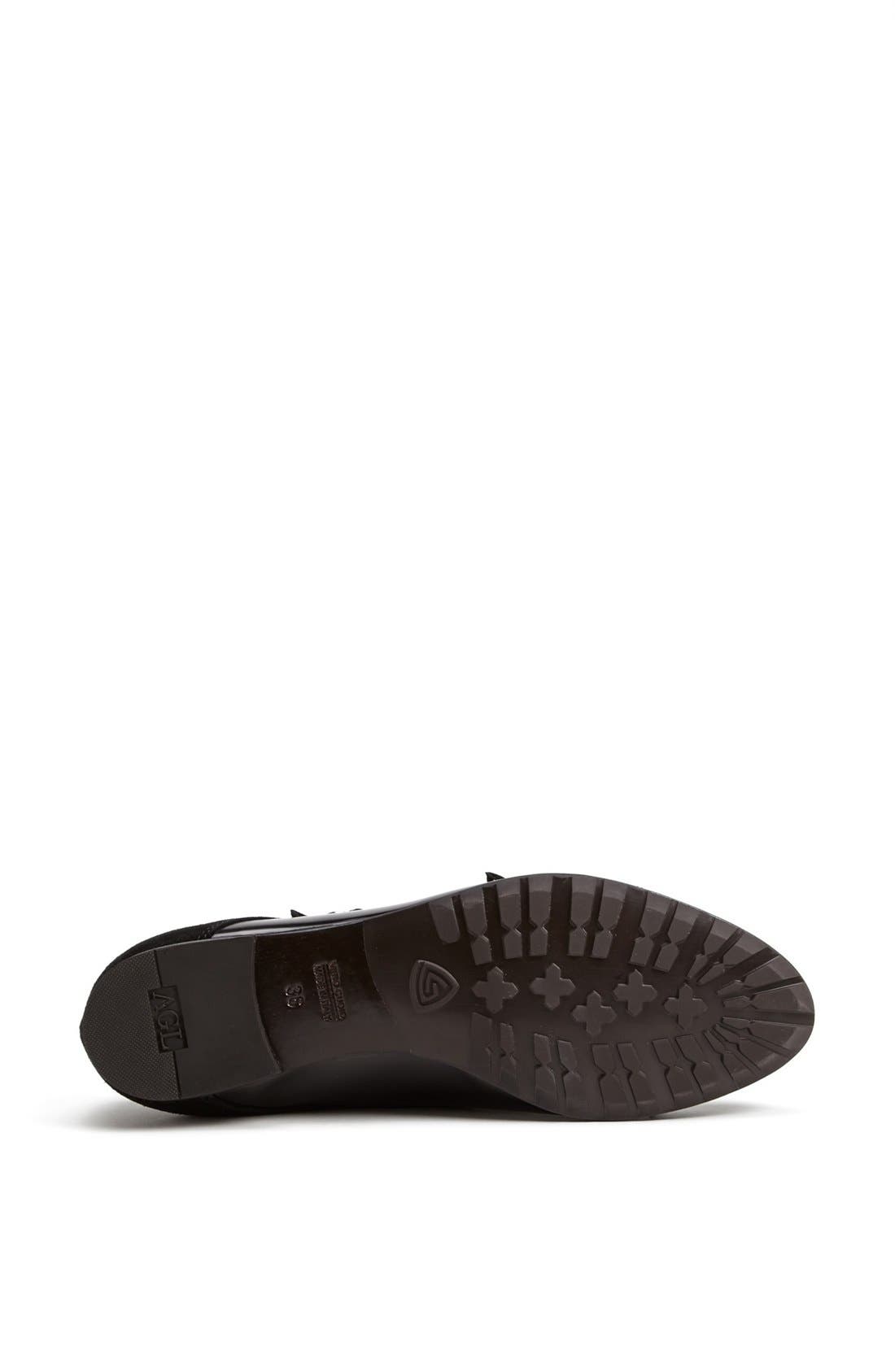 Attilio Giusti Leombruni Double Monk Strap Loafer, Alternate, color, BLACK