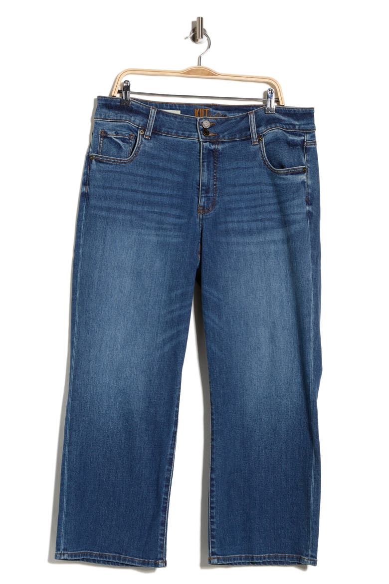 Lucy High Waist Wide Leg Jeans, Alternate, color, IONE