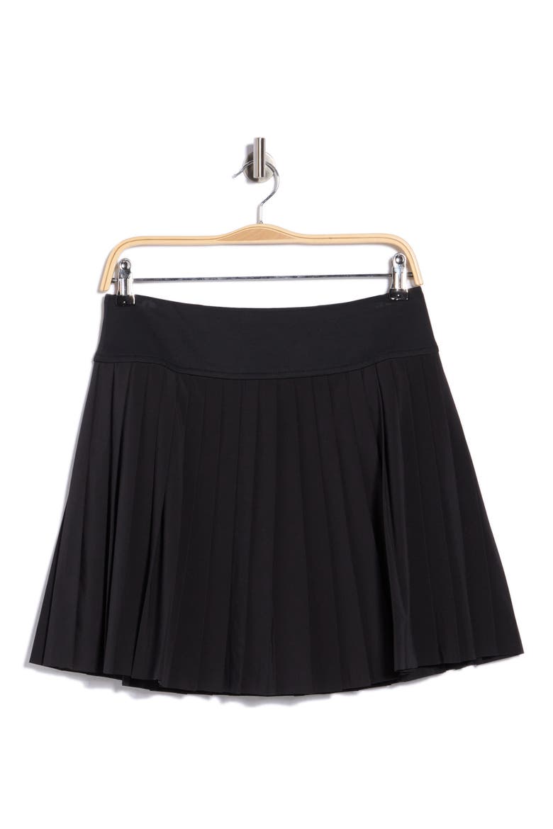 Alicia Pleated Skort, Alternate, color, BLACK