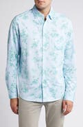 Tommy Bahama San Lucio Bloom to Spare Supima® Cotton Blend Button-Up Shirt