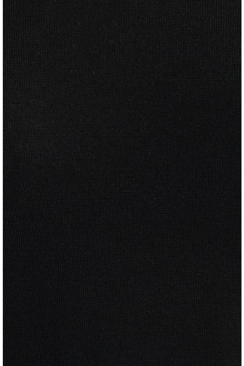 Farbella Short Sleeve Virgin Wool Sweater, Alternate, color, BLK