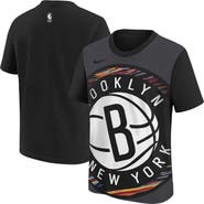 Nike Youth Nike Black Brooklyn Nets 2025/26 City Edition Max90 T-Shirt