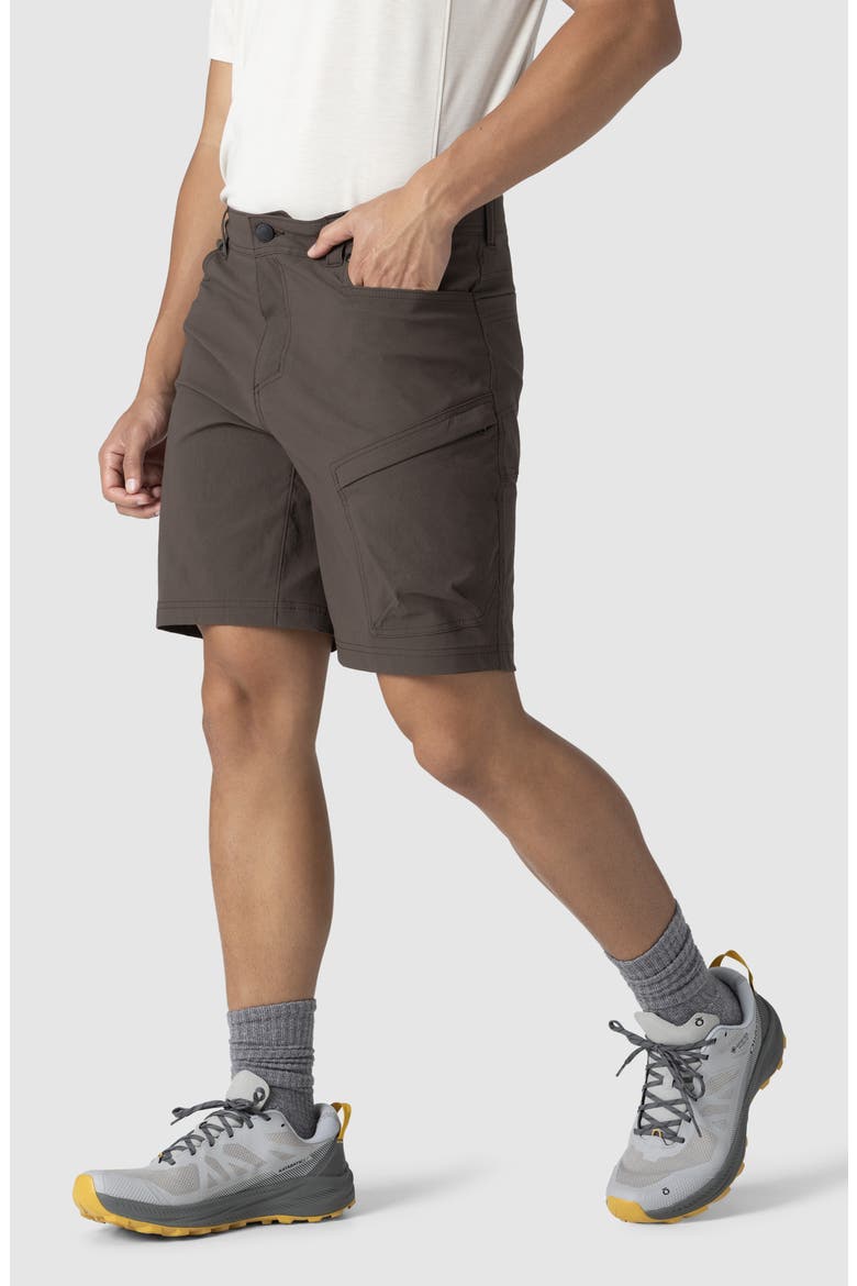 Timberline Utility Shorts, Alternate, color, CHESTNUT