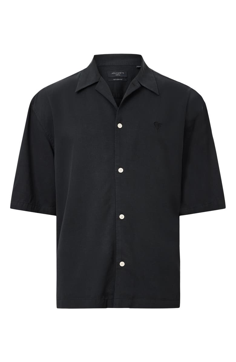 AllSaints Rialto Camp Shirt, Alternate, color,