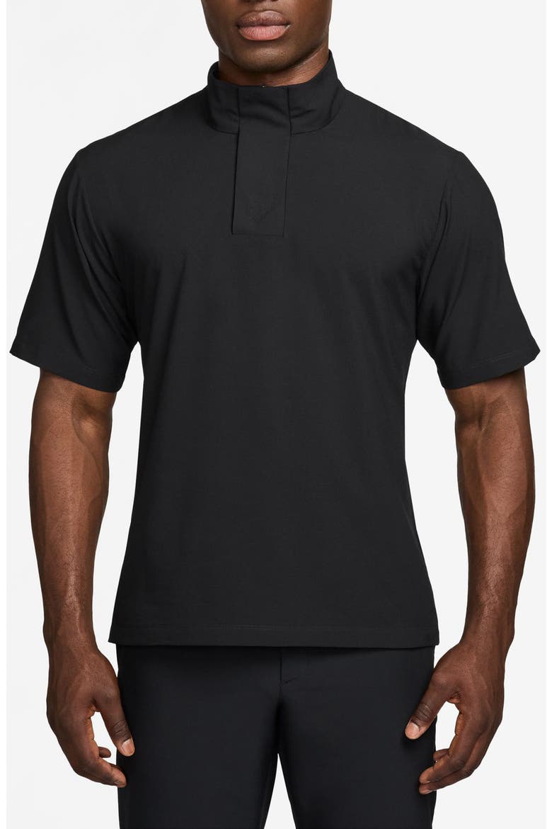 Dri-FIT Short Sleeve Windrunner Shirt, Main, color, BLACK