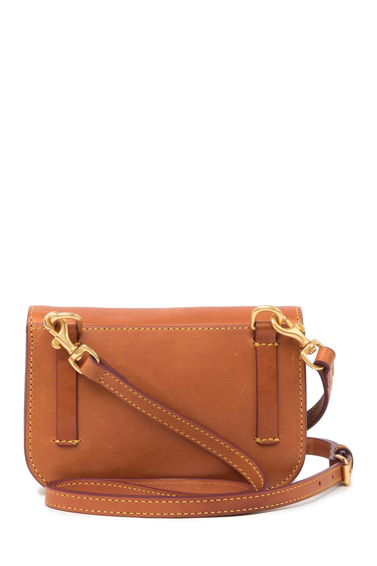 Dooney & Bourke Florentine Leather Convertible Crossbody Bag, Alternate, color, 