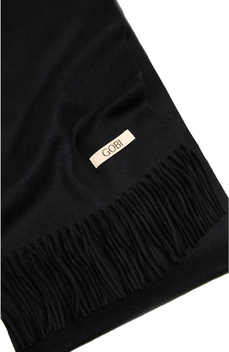 GOBI Mongolian Cashmere Pure Cashmere Warmth Woven Scarf, Alternate, color,