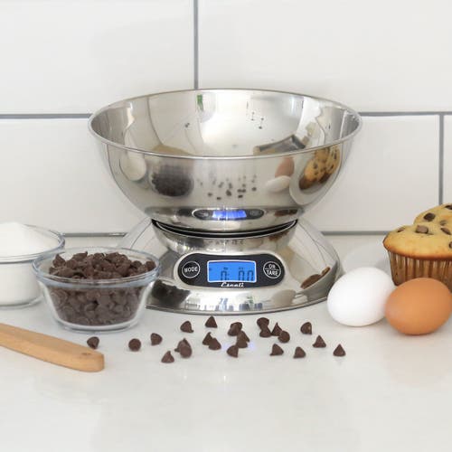 Escali Rondo Stainless Steel Scale In Silver