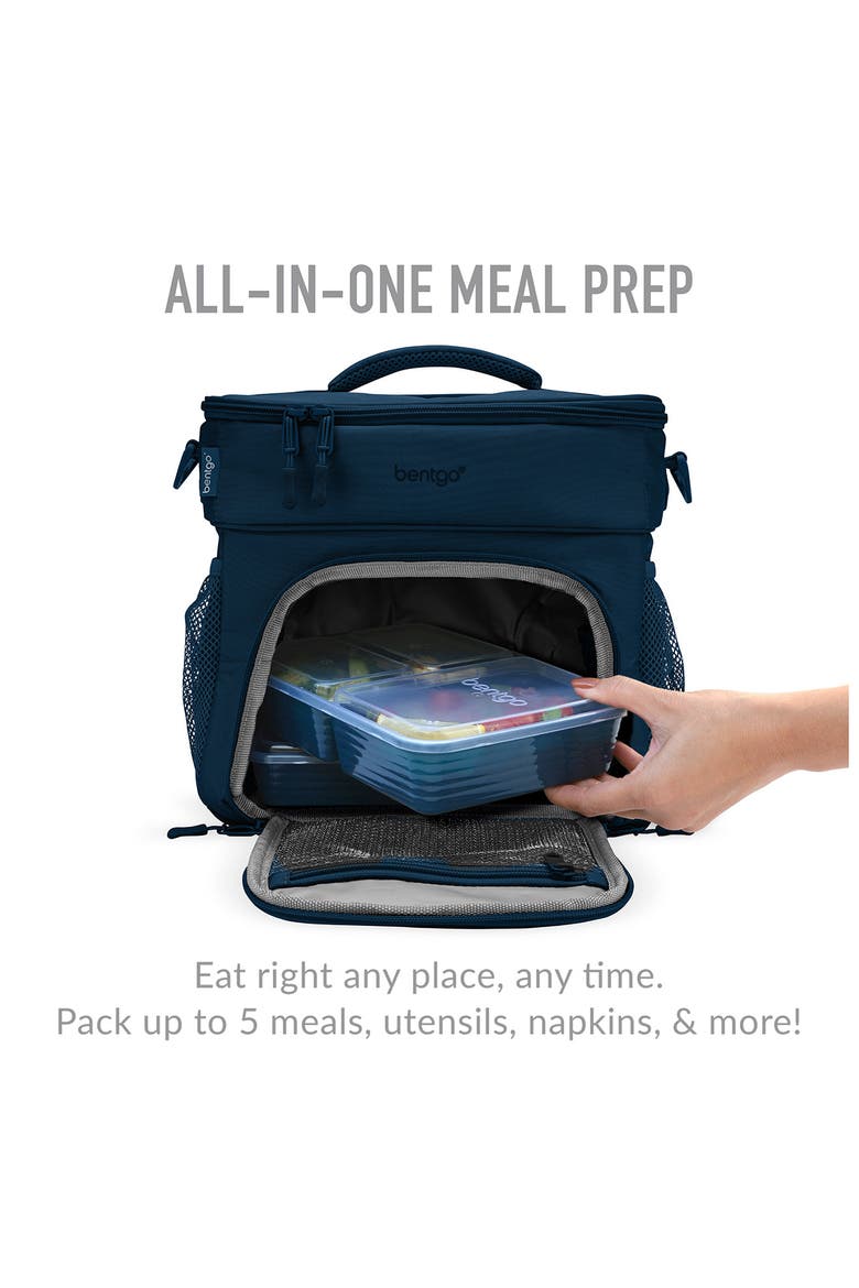60-Piece Meal Prep & Lunch Bag Set, Alternate, color, RICH SHADES
