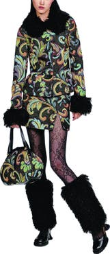 Anna Sui Tapestry Mini Skirt