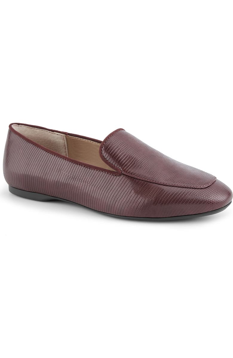 Me Too Promise Embossed Loafer, Main, color, Maroon