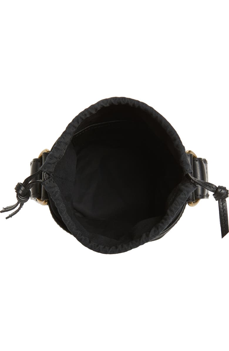 Isabel Marant Small Samara Suede Bucket Bag, Alternate, color,