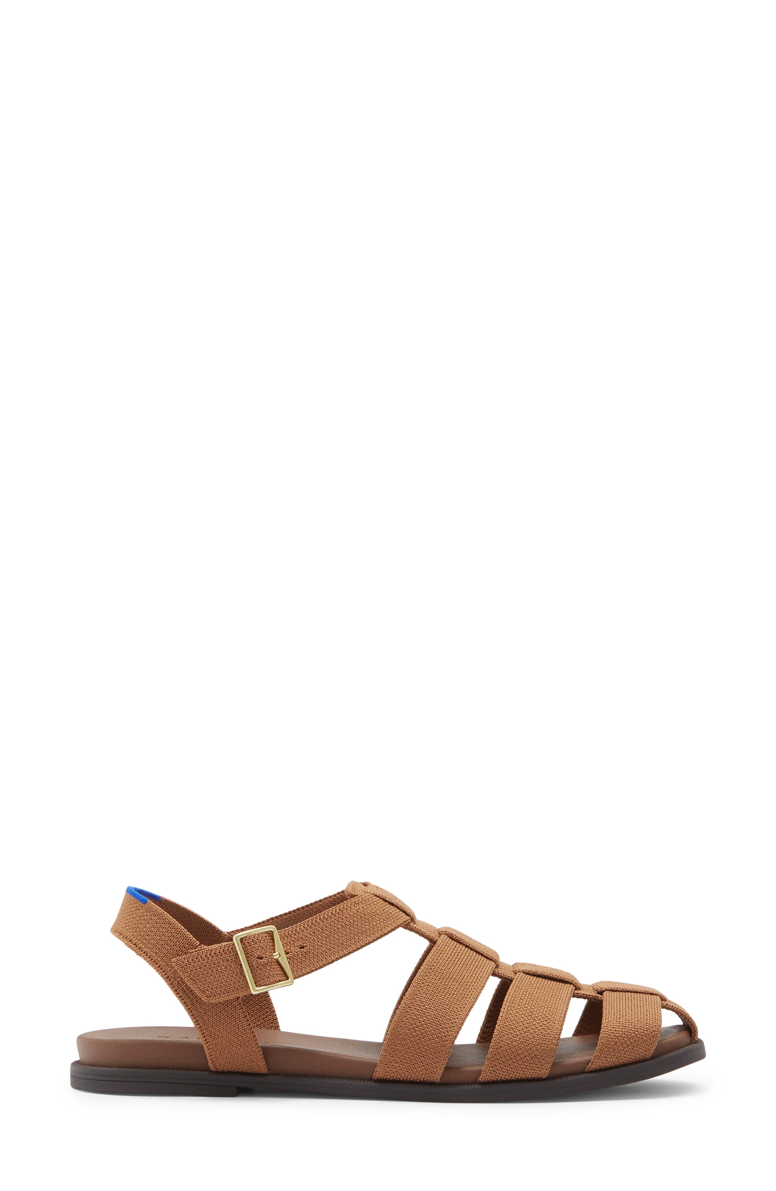 The Fisherman Sandal, Alternate, color, PECAN