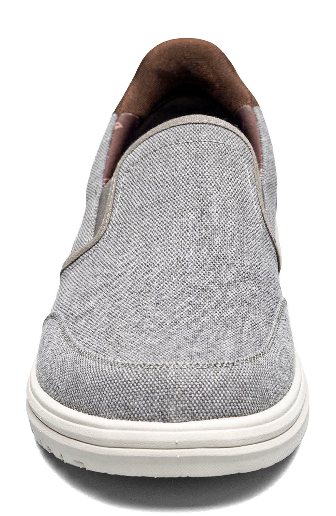 NUNN BUSH Brew City EZ Hands Free Slip-On Sneaker, Alternate, color, Gray Multi