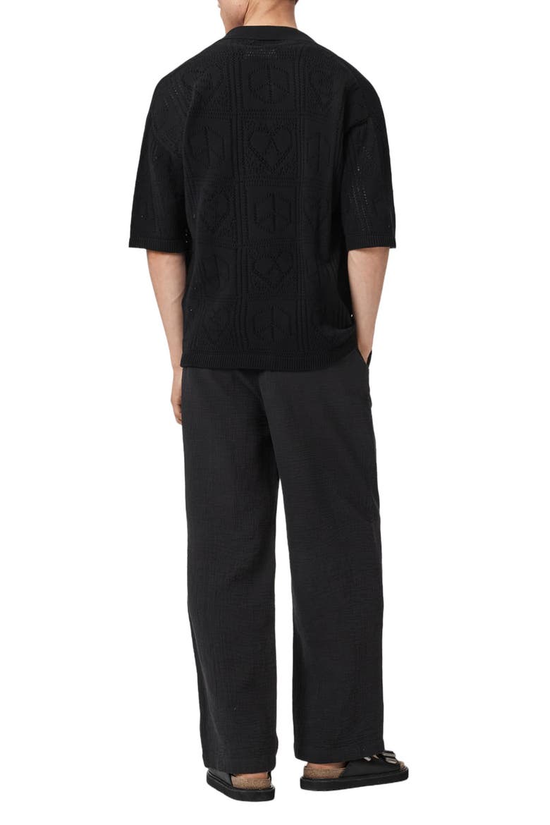 Taiko Wide Leg Pants, Alternate, color, ORCA BLACK