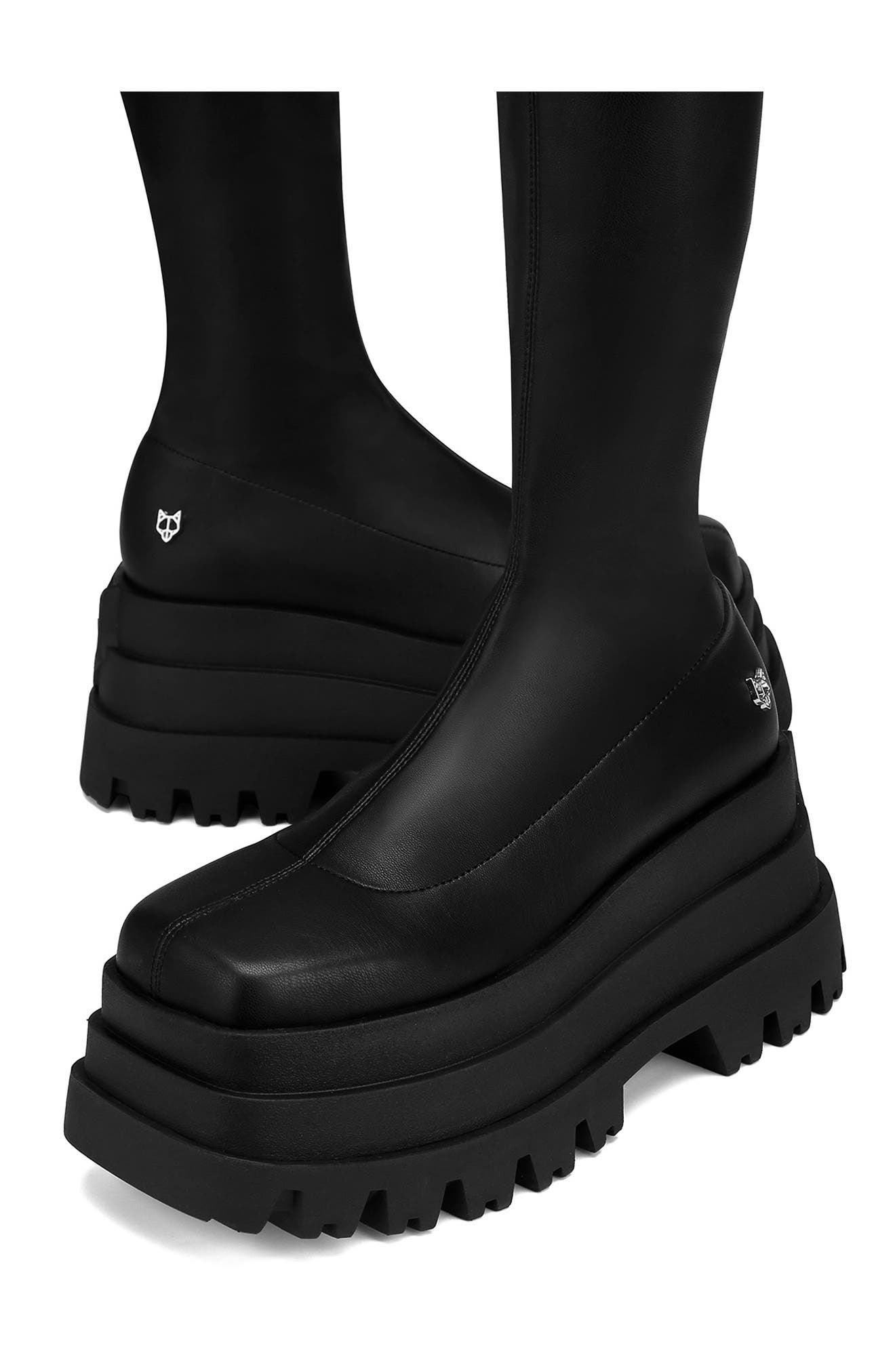 Naked Wolfe Sin Platform Tall Boot, Alternate, color, 