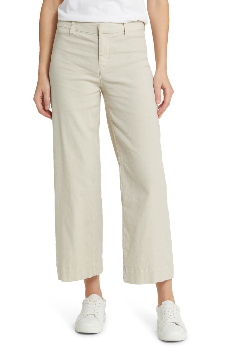 Wexford Wide Leg Pants, Main, color, CEMENT