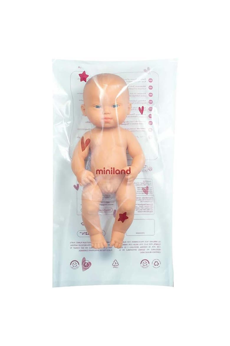 Baby Boy Doll with Down Syndrome - 12 5/8 inch, Alternate, color, Beige - M