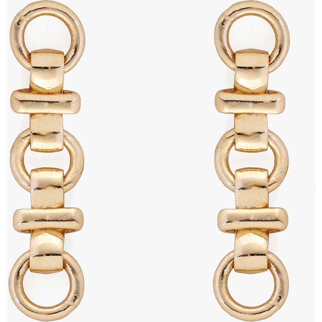 Tutti & Co Connect Earrings In Gold