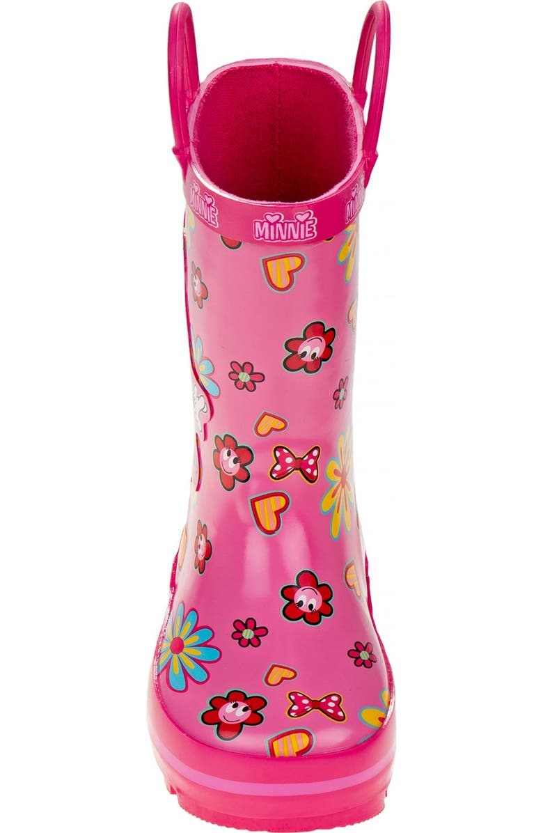 JOSMO Minnie Mouse Rain Boots, Alternate, color,