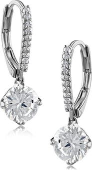 CZ by Kenneth Jay Lane CZ Drop Earrings