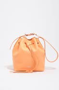 Bimba y Lola Large leather Carlino bucket bag