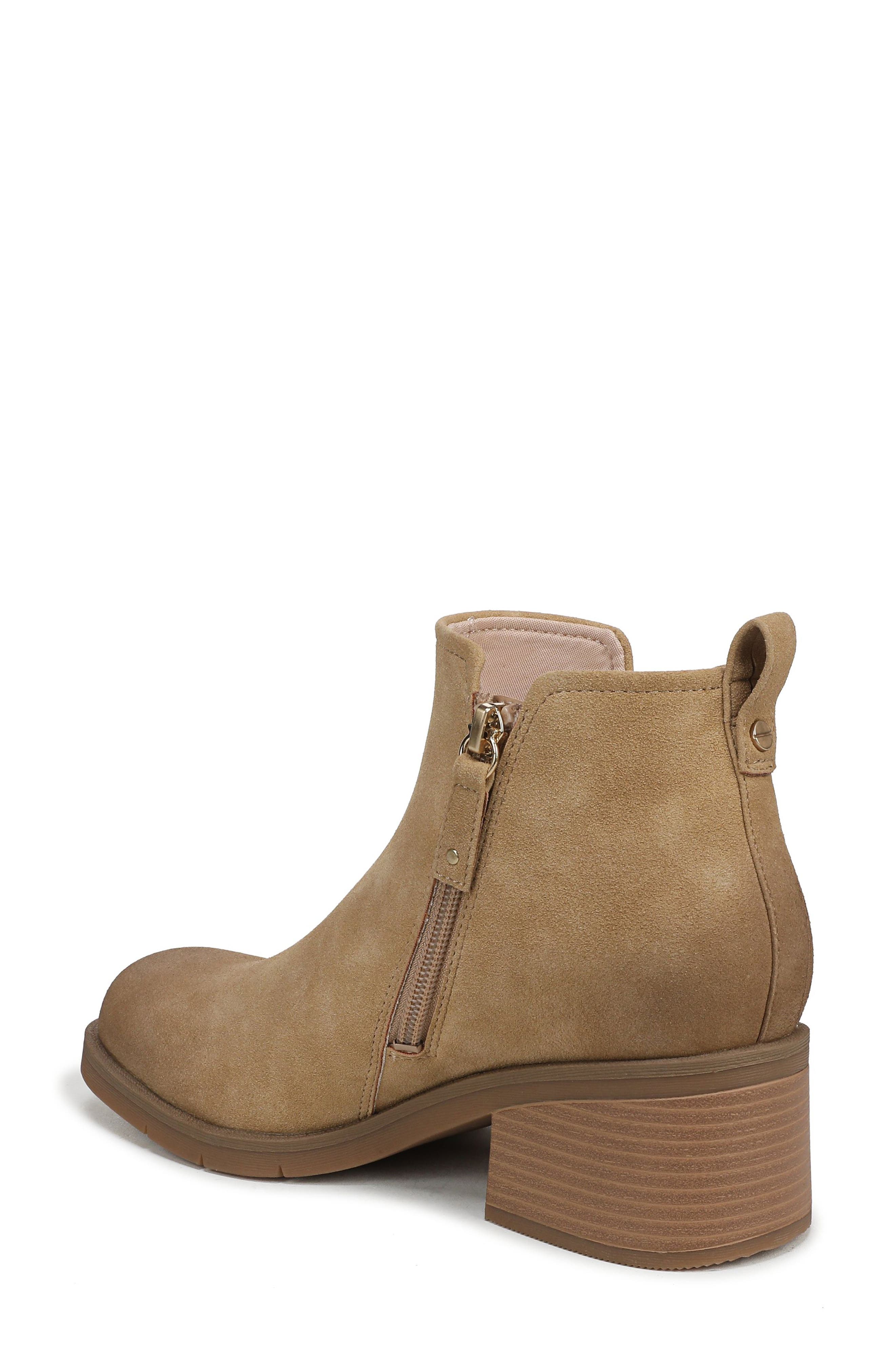 Joplin Faux Leather Chelsea Bootie, Alternate, color, WARM TAN FAUX LEATHER