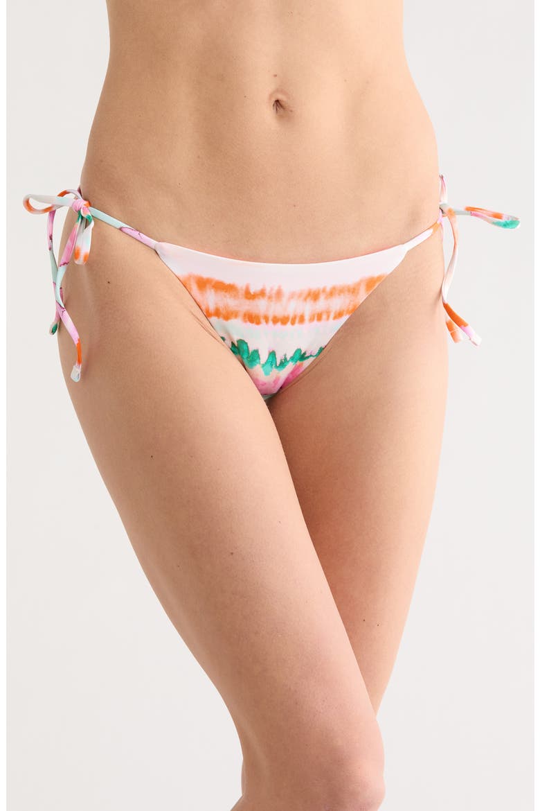 Sunning Reversible Cheeky Bikini Bottoms, Main, color, PINK