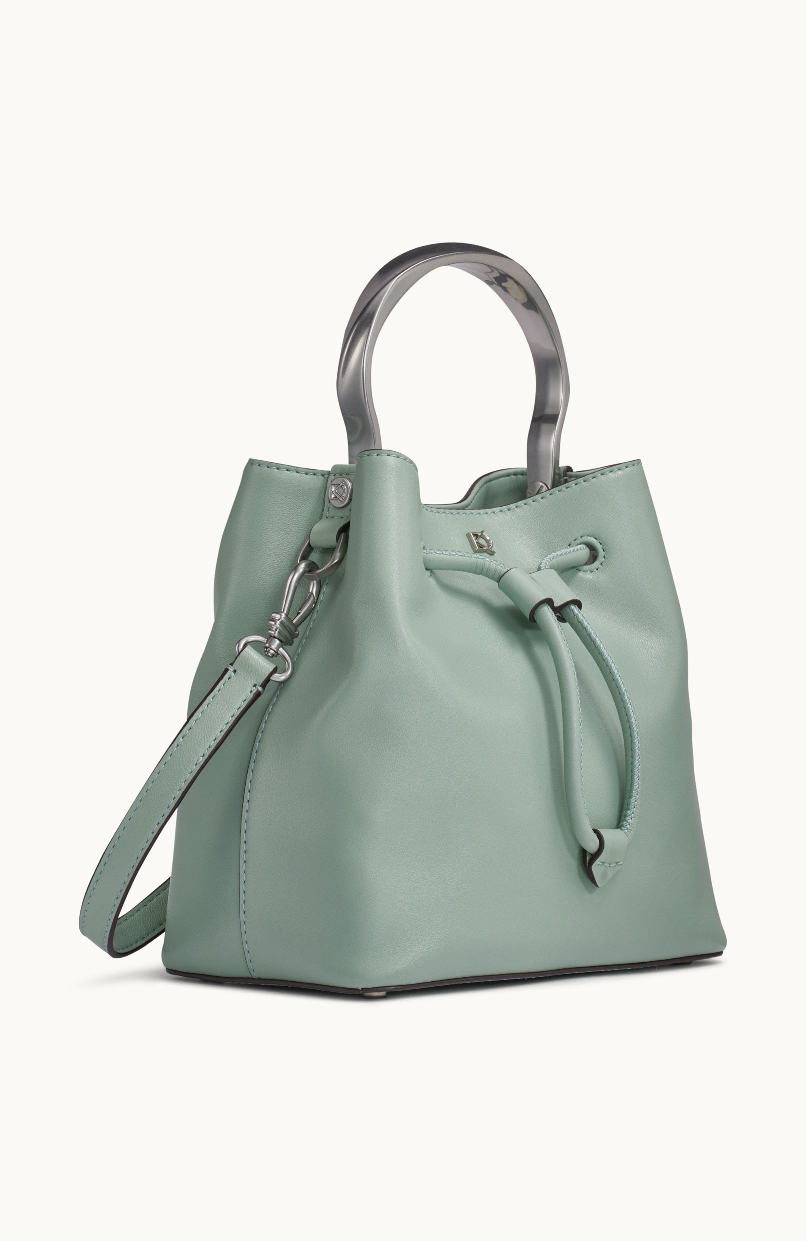 Donna Karan New York Lawrence Bucket, Alternate, color, Pale Jade