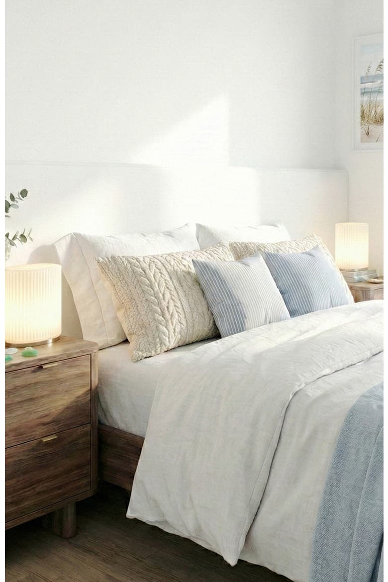 Lumi 7" Cream Matte Glass Dimmable LED Table Lamp with Oval Metal Base, Alternate, color, Cream